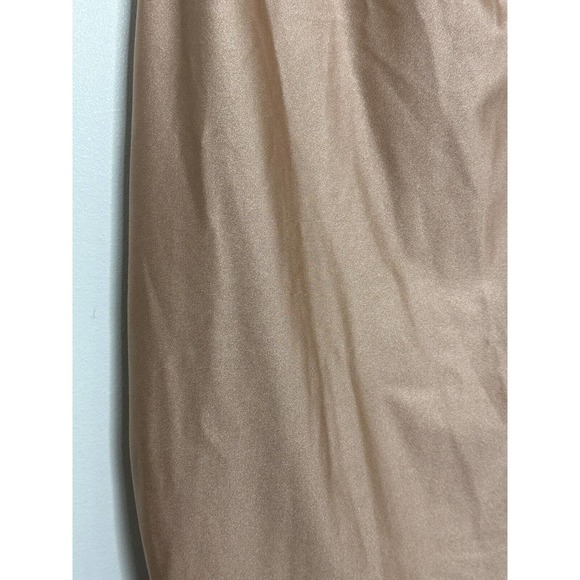 Iris Rose Gold Stretch Tank Spaghetti Straps Stretch Mini Dress Sz XL NEW - Picture 3 of 8